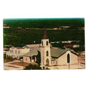 Our Lady Of Refuge Catholic Church Roma Texas Postcard Escondido CA Religion
